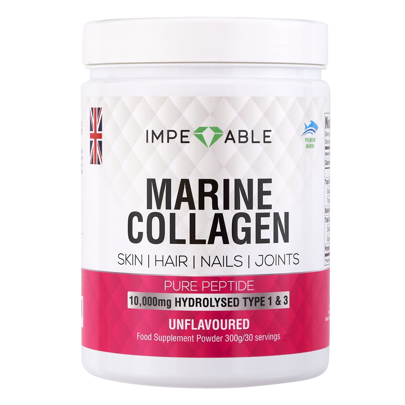 Impeccable Marine Collagen Powder 300g